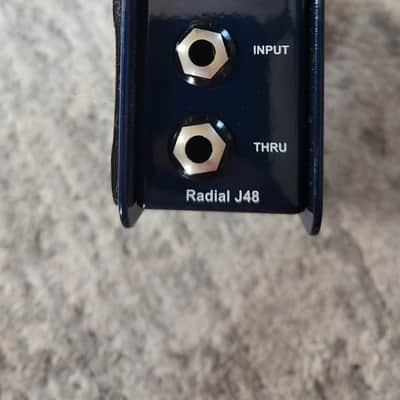 Radial J48 Active Direct Box 2010s - Blue image 2