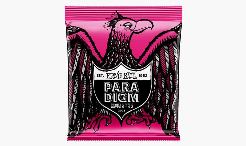 Super Slinky Paradigm Electric Guitar Strings 9-42 Gauge Plasma Enhanced Nanotreated Set w/ RPS image 1