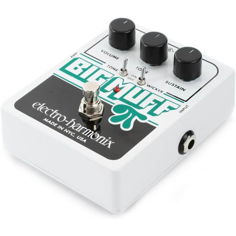 Electro-Harmonix Big Muff Pi with Tone Wicker Analogue Fuzz/Distortion/Sustainer Effects Pedal image 1