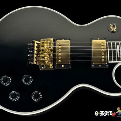 2026 Gibson Les Paul Axcess Custom with Floyd Rose Custom Shop ~ Ebony image 1