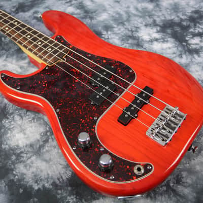 Fender Precision Bass Hot Rod Sunset Orange 1999 Left Handed image 7