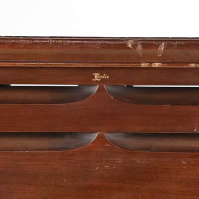 Leslie Model 122 Rotating Speaker Cabinet Cab Organ Amplifier w/ Casters #34786 image 3
