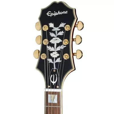 EPIPHONE - BROADWAY INCL. PREMIUM GIG BAG LEFT-HANDED WINE RED image 8