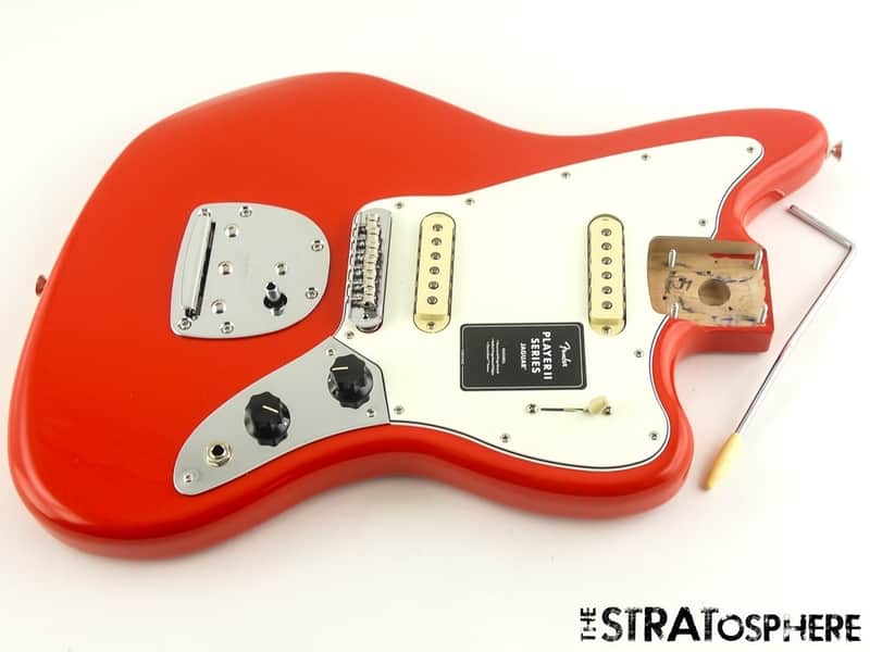 Fender Player II Jaguar Series LOADED BODY, Alnico 5 & 2 Guitar Coral Red image 1