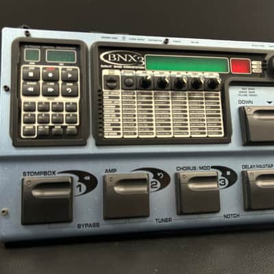 Digitech BNX3 GeNetX Bass Workstation Multi-Effects Pedal w/ 8-Track Recorder, Bag & Manual image 2
