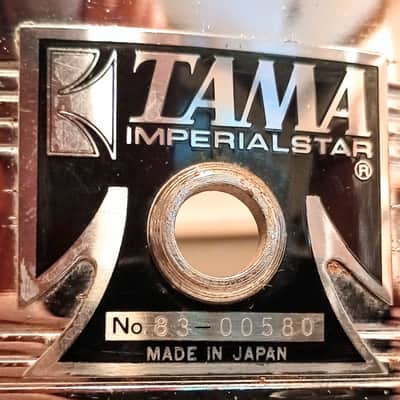 TAMA VINTAGE 1983 IMPERIALSTAR SNARE DRUM W/ ROLLER ACTION- FREE SHIP TO C-USA!FREE SHIP TO C-USA! - CHROME image 2