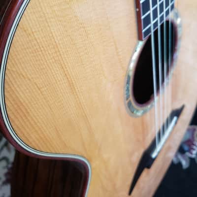 Breedlove Guitar Company SJ/E | Sitka Spruce top & Striped Ebony | Tumalo , Oregon, USA | Signed Larry Breedlove & Steve Henderson image 8