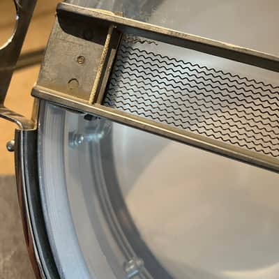Rogers "Big R" Dyna-Sonic 5x14" Brass Snare Drum 1975 - 1984 - Chrome image 8