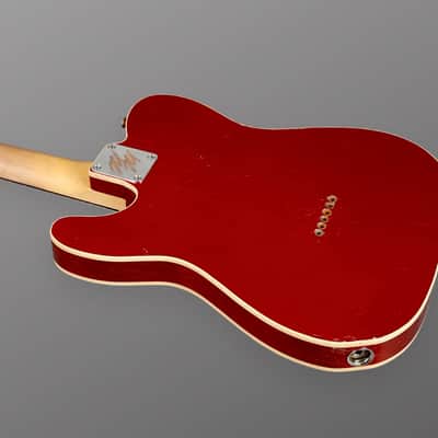 Mario Martin T-Style Custom - Candy Apple Red - Light Relicw/ Fralin Pickups. 6lbs 3oz, NEW. (Authorized Dealer) image 7