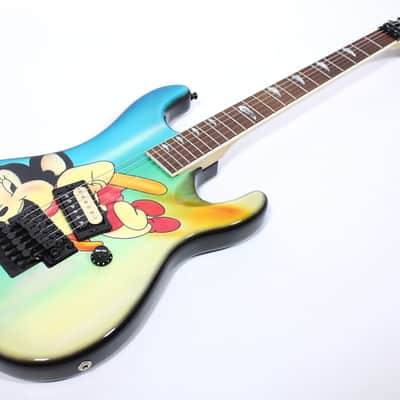 Kramer Baretta I Mighty Mouse Kline graphic mint  1987 image 3