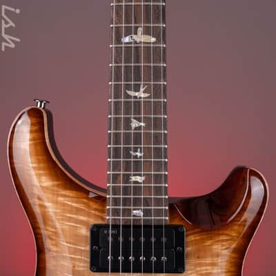 PRS Wood Library Custom 24-08 10-Top DMO Natural Smokeburst image 6