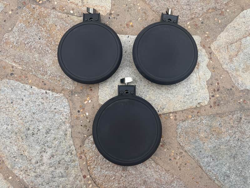 3x PACK Roland PD-8A electronic drum tom cymbal pad pd8 Single Trigge image 1