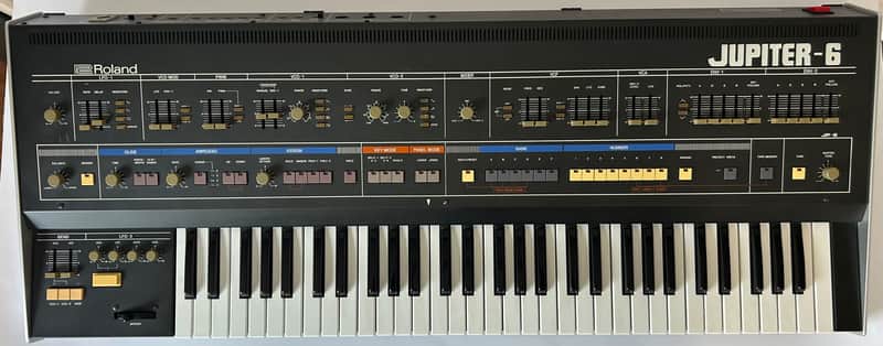 Roland Jupiter 6 61-Key Synthesizer with Europa Mod VGC, Plays Great image 1