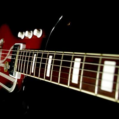 National Westwood 75 1964 Red Burst. "MAP GUITAR" by VALCO. Rare. Beautiful. image 20