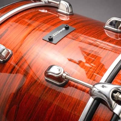 Dolby Drums 16” Electronic Kick Drum RED WOOD Bass for Roland Alesis HX image 2