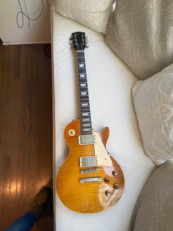 Gibson Les Paul Standard 1958 Custom shop R8 2001 - Flame Maple image 1
