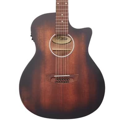 D'Angelico DAPLSG212AGDCP PREMIER FULTON LS Grand Auditorium Single Cutaway 12-String Acoustic-Electric Guitar image 3