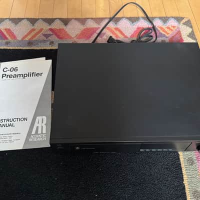 Acoustic Research C6, T4 & P10 Pre Amp, Tuner and Power Amp 1980s - Black image 16