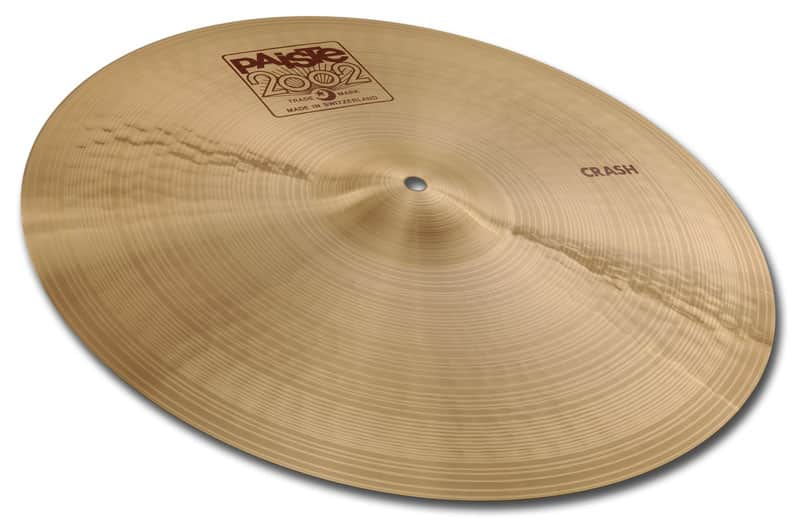 Paiste 2002 16 Inch Crash Cymbal image 1