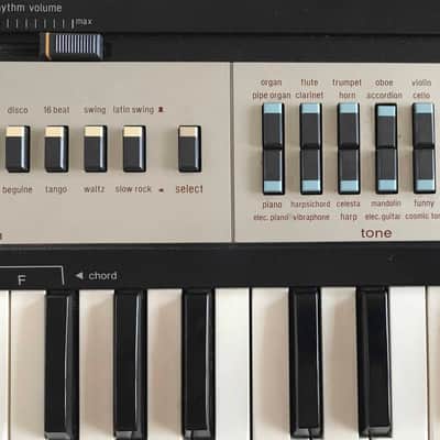 1984 Casio MT-400V Casiotone Analog Filter Synthesizer With Speakers image 3