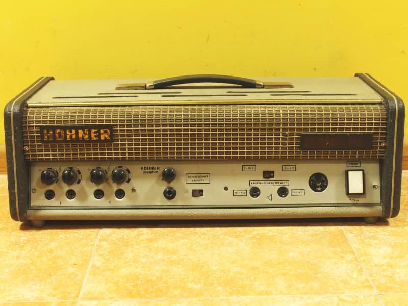 Hohner Orgaphon Bass Modell 1 Guitar / Bass Tube Head 1967 Germany RARE! image 1