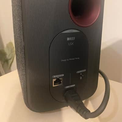 KEF LSX I Bookshelf Speakers - Carbon Black image 3