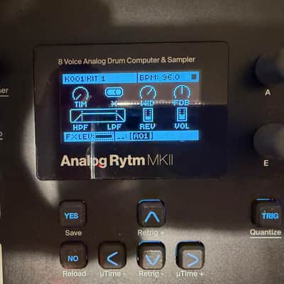 Elektron Analog Rytm MkII 2020 - Black image 7