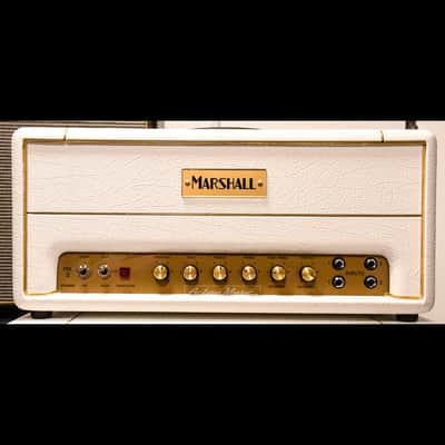 Marshall Limited Edition SV20H Head and Matching SV212 Cabinet White Elephant Grain 2020 image 2