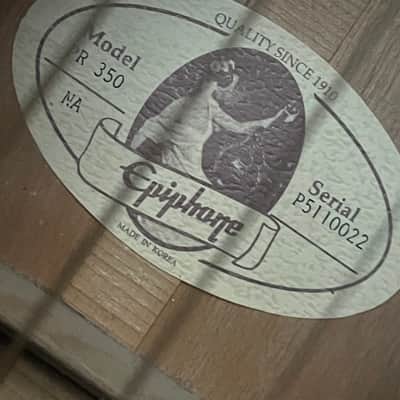 Epiphone PR-350 1991 - 2003 - Natural image 11