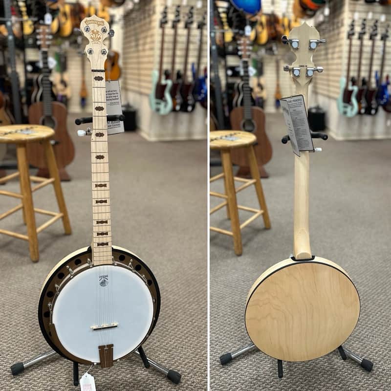 2026 Deering Goodtime Two 5-String Banjo - Natural image 1