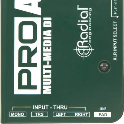 Radial ProAV1 | Single Channel Passive Direct Injection Box image 2