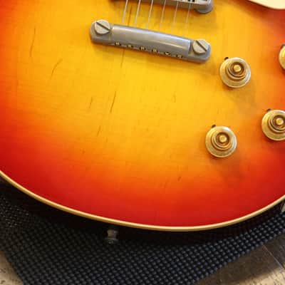 Unplayed! 2025 Gibson Custom Shop 1958 Reissue Les Paul Standard Electric Guitar Murphy Lab Light Aged Cherry Sunburst + COA OHSC image 5