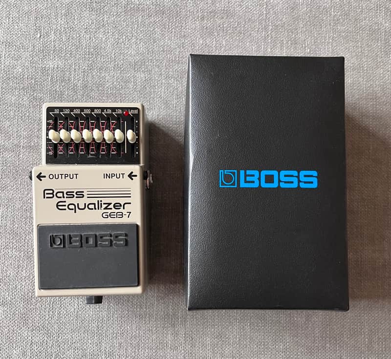 Boss GEB-7 Bass Equalizer (Silver Label) 1995 - Present - Gray image 1