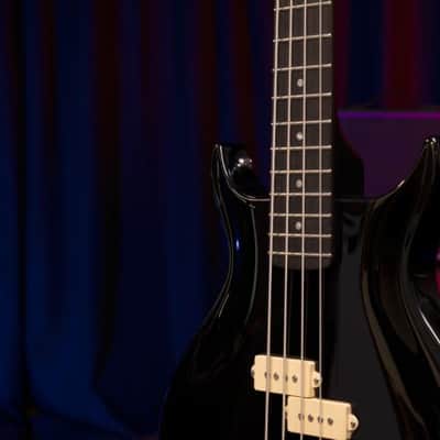 Washburn SB4B Wing Series Scavenger Ashwood Body 4-String Electric Bass Guitar image 14