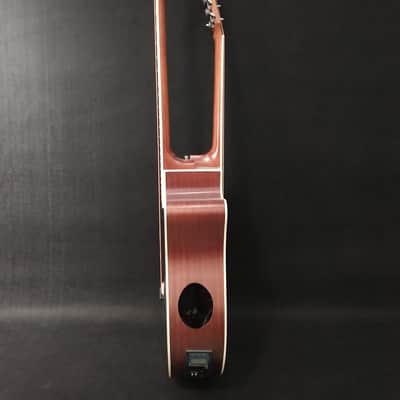 Busuyi Guitar 4 String Bass 6 String Lead Acoustic, Travel Acoustic Guitar with  Hard Case image 2