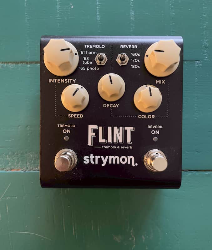 Strymon Flint Reverb and Tremolo V2 2022 - Present - Black