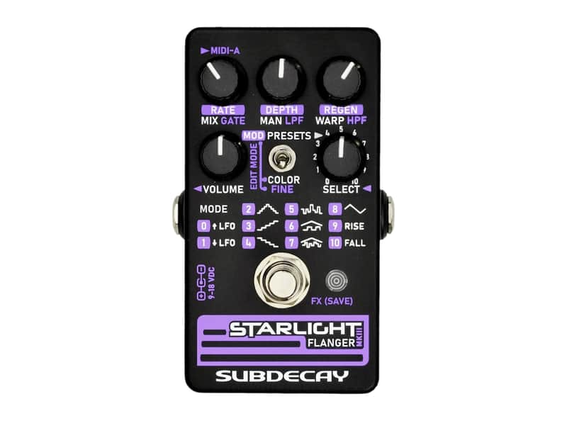 Subdecay Starlight MKIII Flanger Pedal image 1