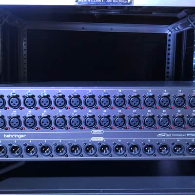 Behringer S32 Digital Snake IO Box 32 Preamps 16 Outputs image 2