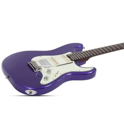 Schecter Nick Johnston Traditional HSS 10th Anniversary Electric Guitar - Atomic Violet image 3