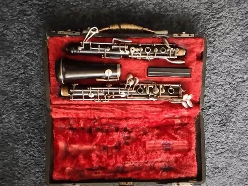Hans Kreul (Tubingen) Grenadilla Blackwood Oboe with Case RARE image 1