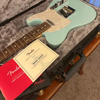 2022 Fender Telecaster (Mod Shop) - Daphne Blue image 8