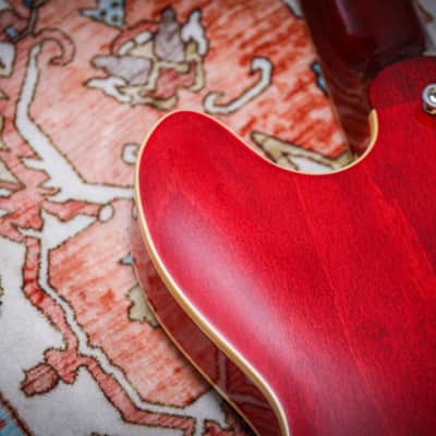 GIBSON USA Custom Shop '63 ES-335 Block Reissue "Faded Cherry" (2014) image 23