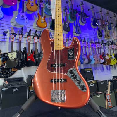 Fender Player Plus Active Jazz Bass - Aged Candy Apple Red with Maple Fingerboard *FREE PLEK WITH PURCHASE*! 672 image 4