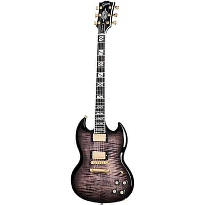 Gibson SG Supreme Electric Guitar 2024 - Translucent Ebony Burst image 3