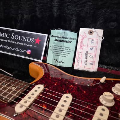 Fender American Deluxe Series Stratocaster 60th Anniversary  2006 - Amber ☆VIDEO☆ image 21