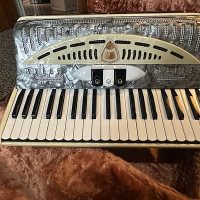 Vintage Princetti 120 Bass Accordion and Case image 5