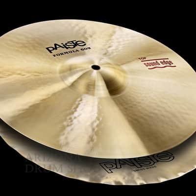 Paiste 15" Formula 602 Classic SOUND EDGE Hi-Hat Cymbals (Pair) - NEW! image 1