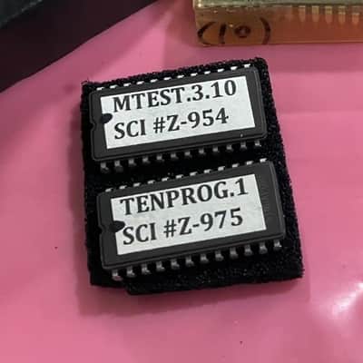 Sequential Circuits Prophet-10 Diagnostics ROM ICs