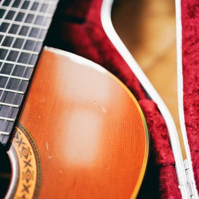1970s Takamine No.30 Classical Guitar – Hand Crafted | Made in Japan | Solid Top | Hiscox Hard Case image 9