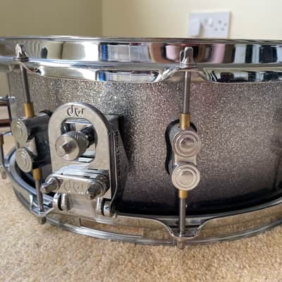 PDP Concept Maple 8-Piece Shell Pack - Silver to Black Sparkle Fade (Upgraded Double Kick Drum Setup) image 23